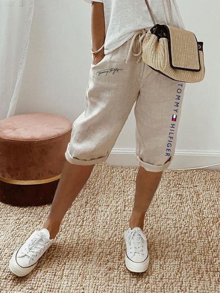 Dame bomuldsshorts