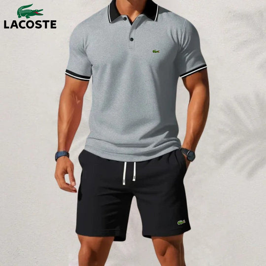Sæt med poloshirt og shorts