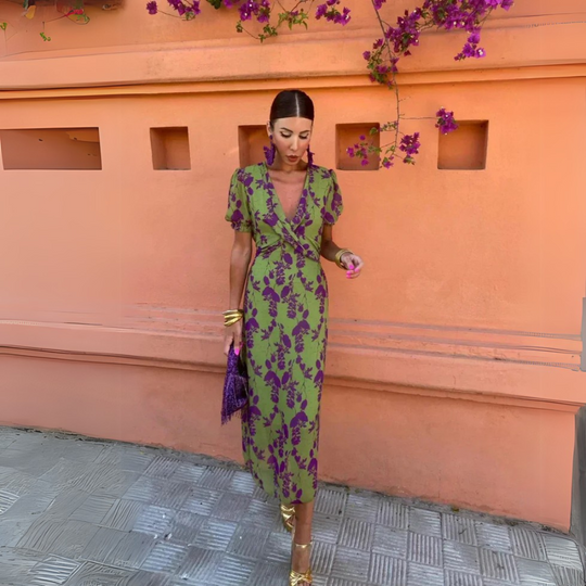 Rilka™ | Chic blomstret kjole til kvinder
