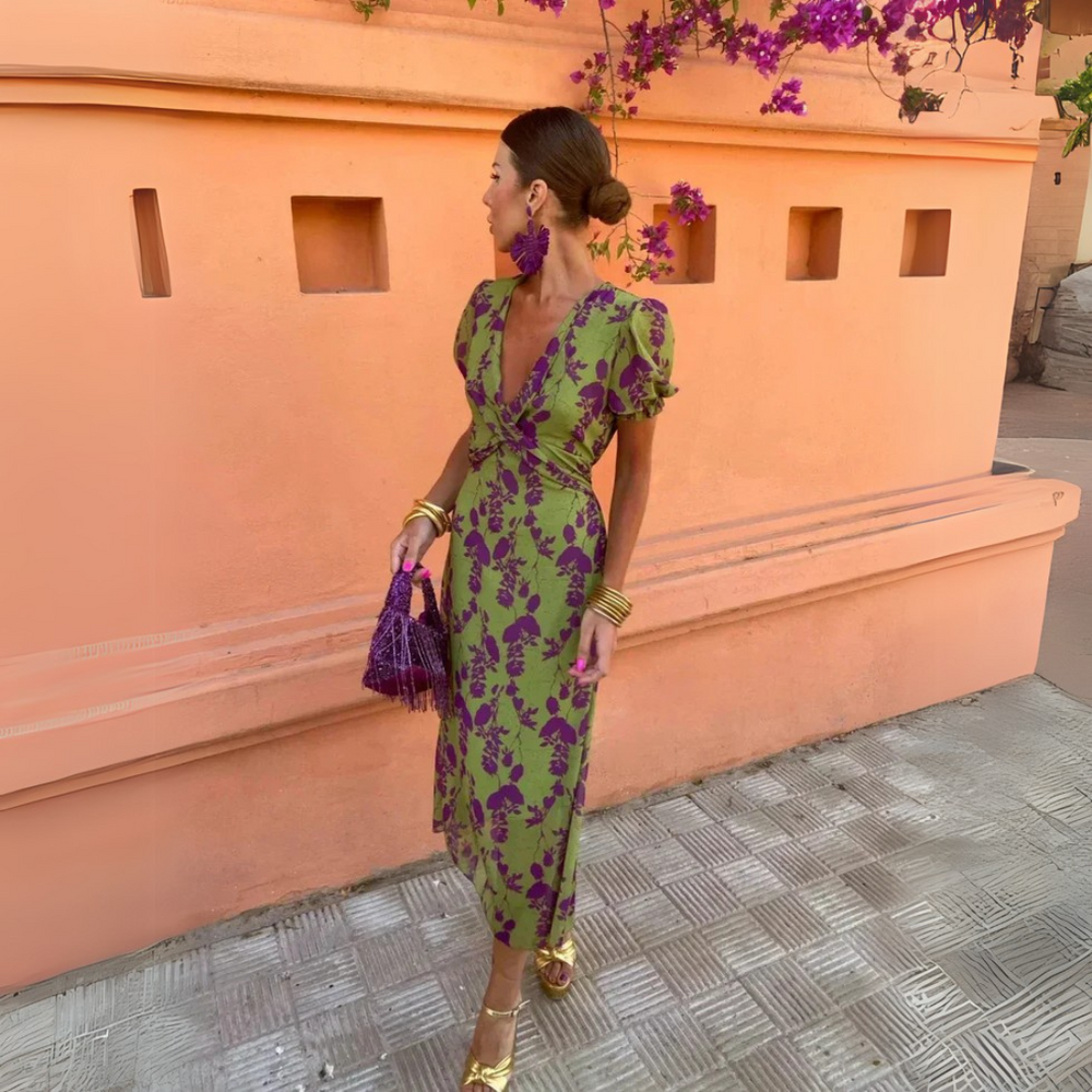 Rilka™ | Chic blomstret kjole til kvinder