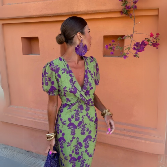 Rilka™ | Chic blomstret kjole til kvinder